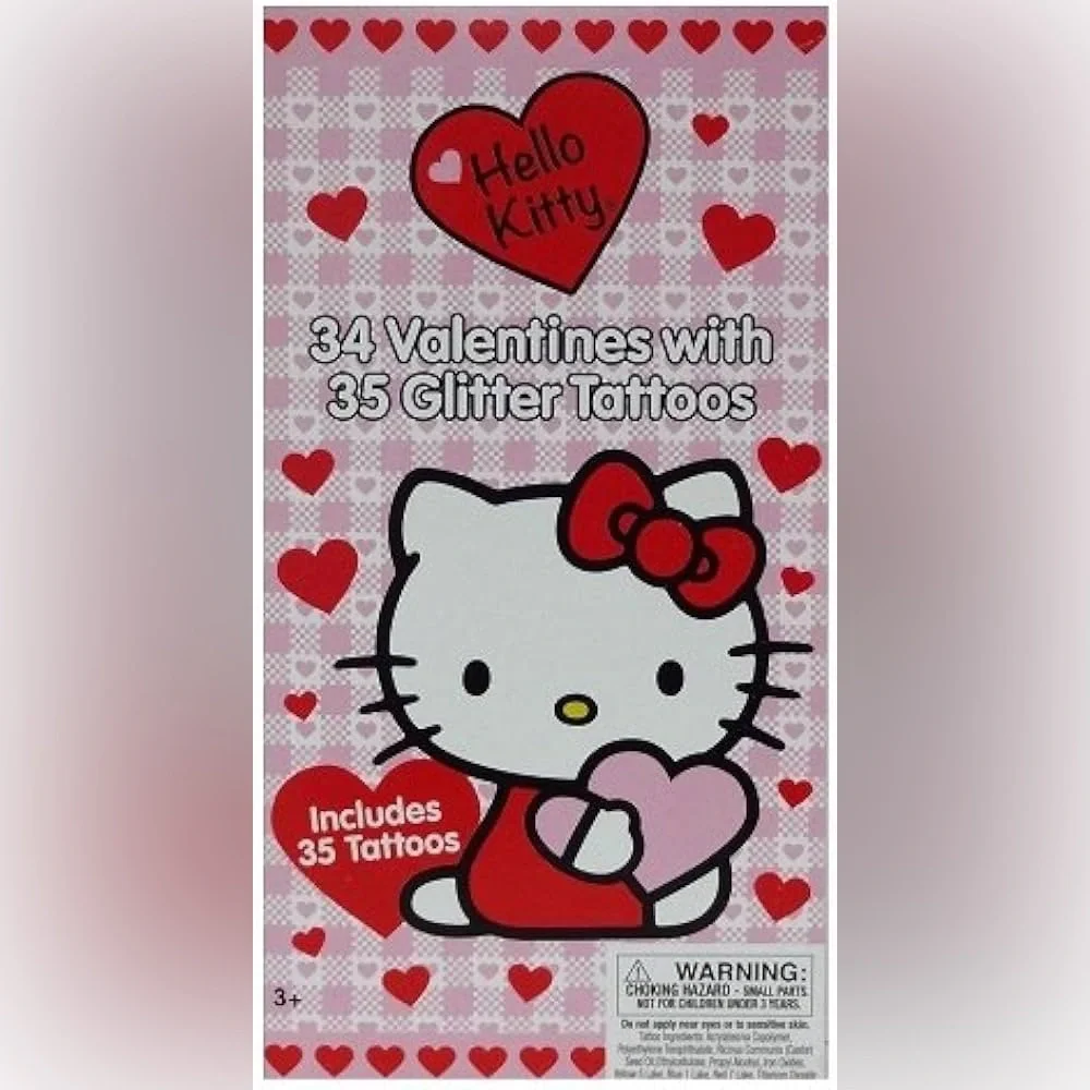 Hello Kitty Valentine Set Vtg - Picture 1 of 4